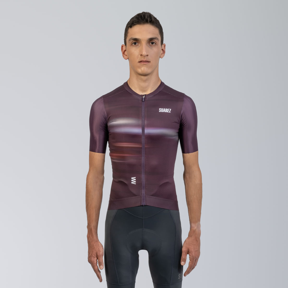 新品サイクルジャージ　SUAREZ　パープル（M) 新品サイクルジャージ SUAREZ パープル（M) 新品サイクルジャージ