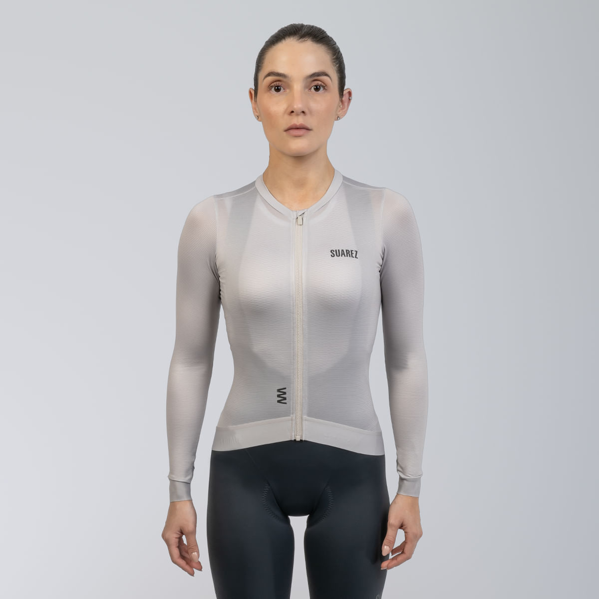 Women's Cycling Jersey ML Shade Almond Sand | Suarez Clothing