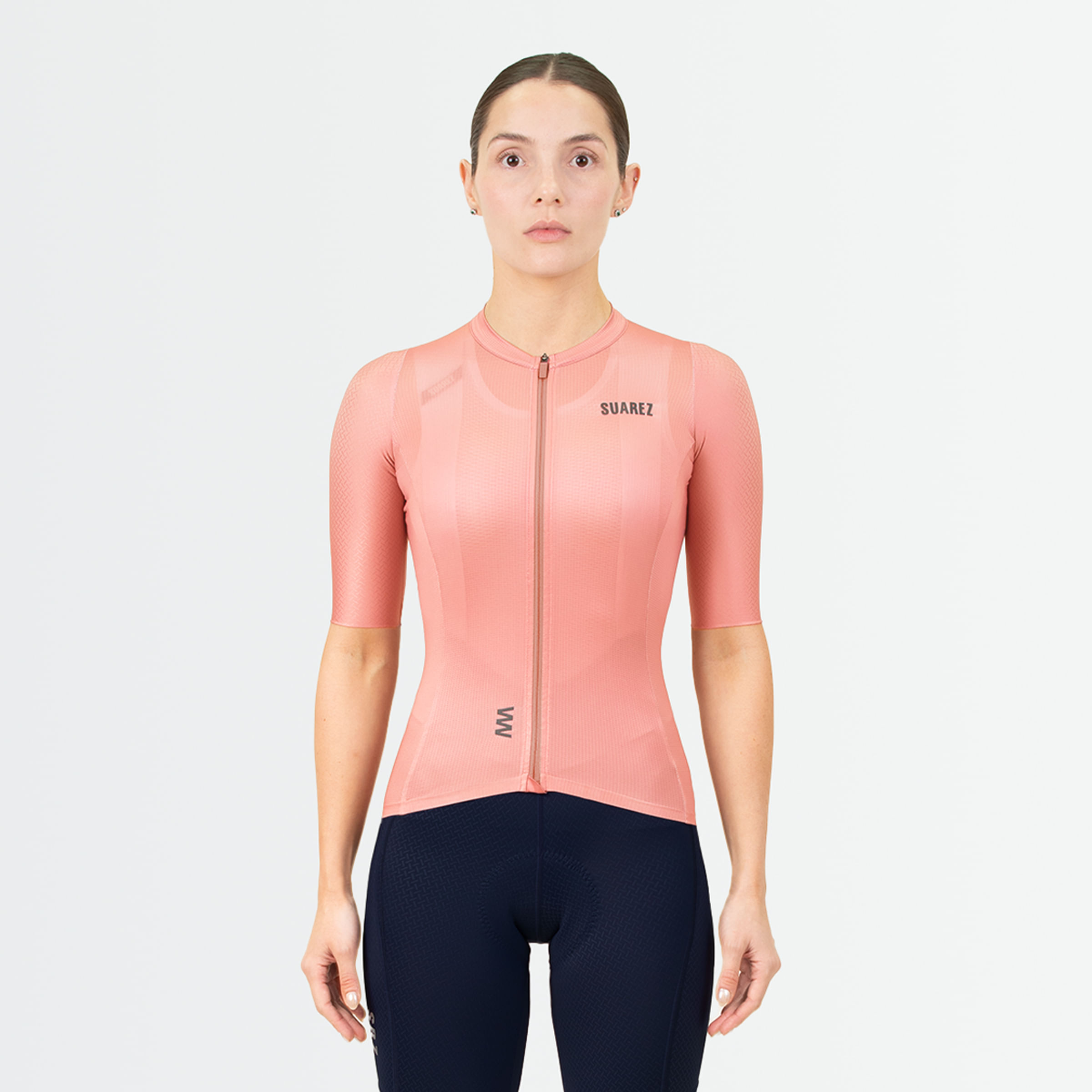 Women's Cycling Jersey Lite Peach 2.5 | Suarez Clothing - SUAREZ®