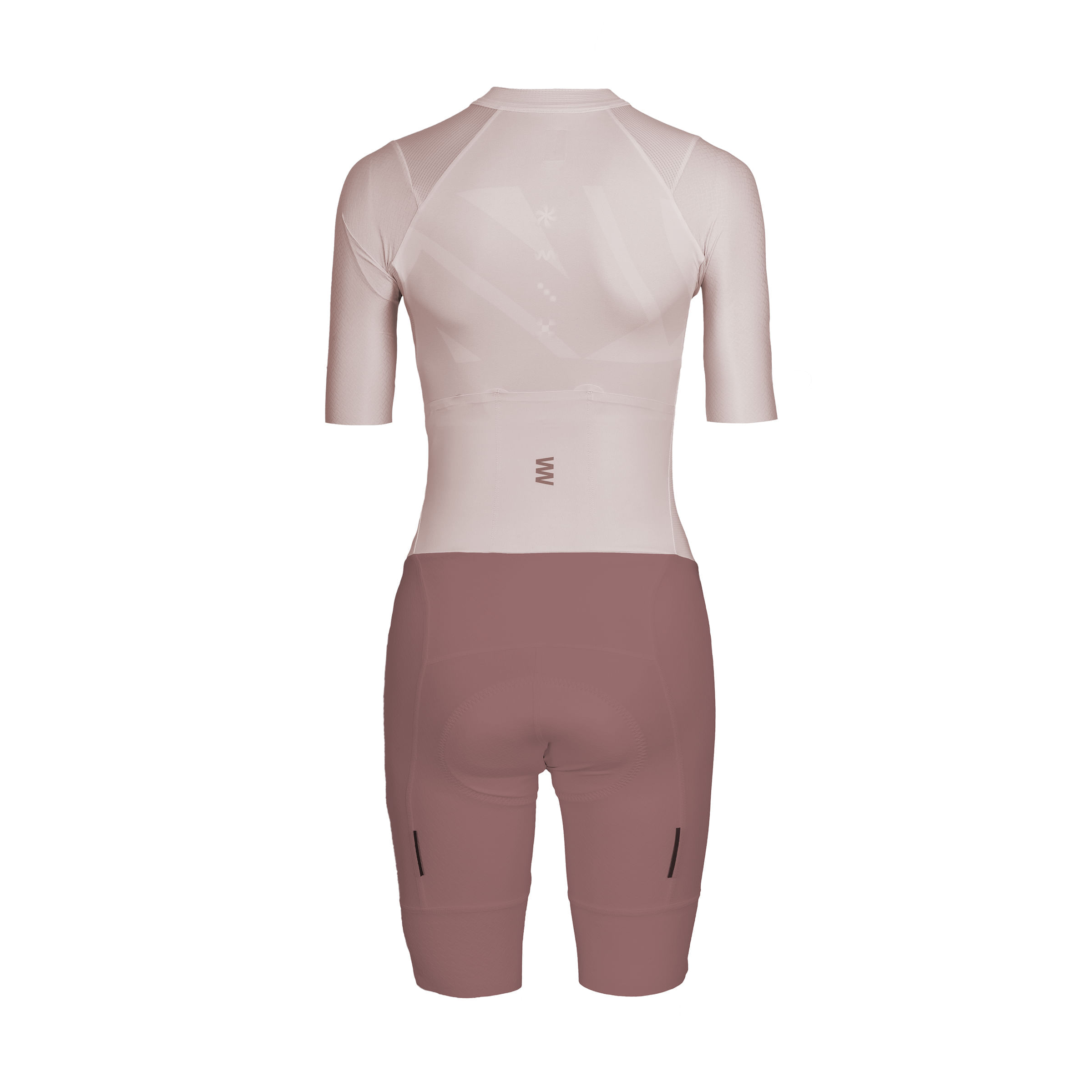 Women's Cycling Skinsuit Hard Lite Grey Lilac 2.4 | Suarez
