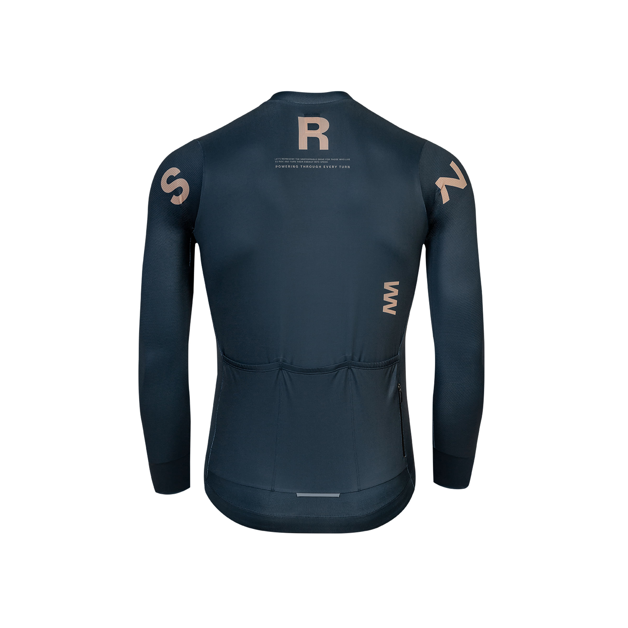 Men's Cycling Jersey Lock Midnight Blue 2.4 | Suarez Clothing