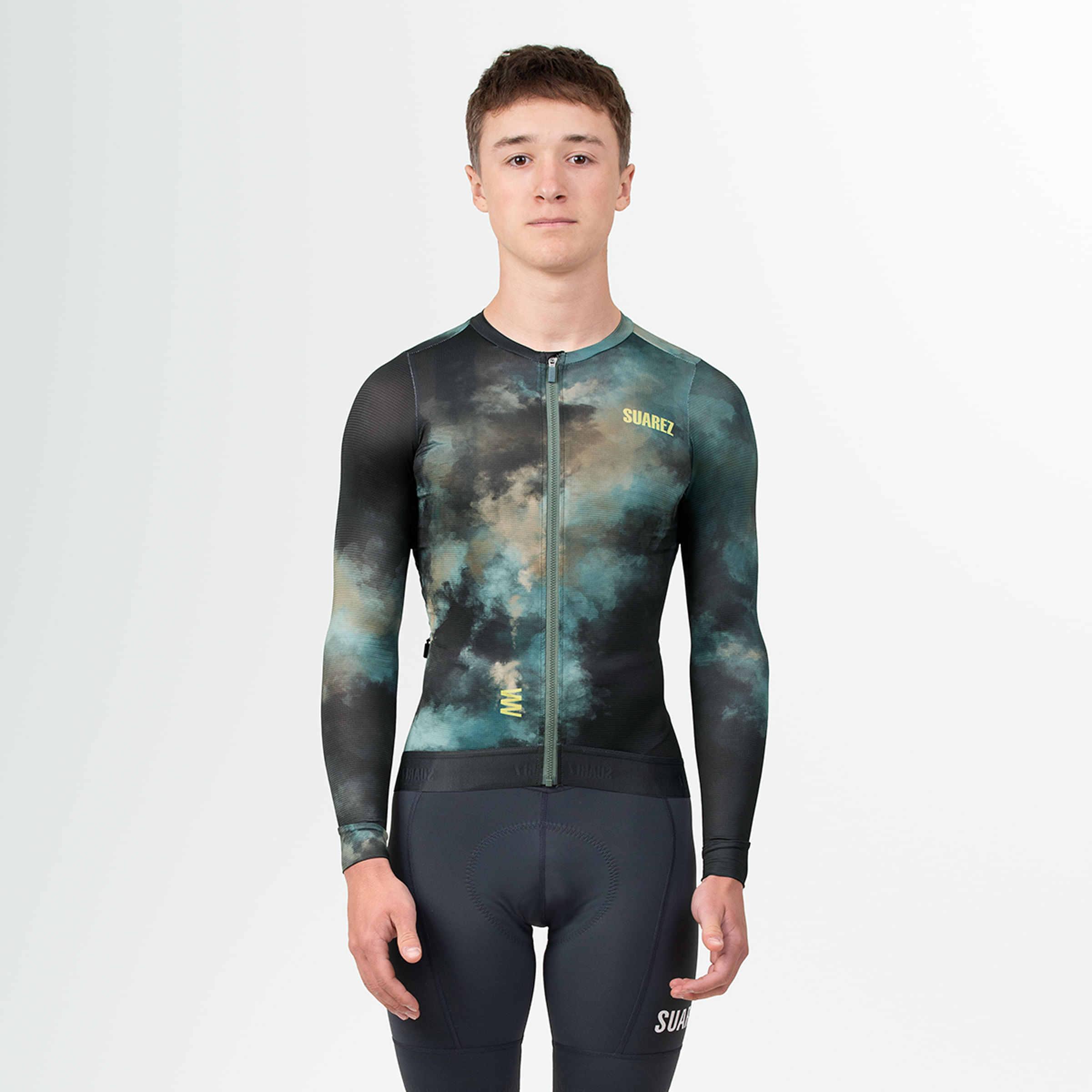Men's Cycling Jersey Rappid Olive Green 2.4 | Suarez Clothing