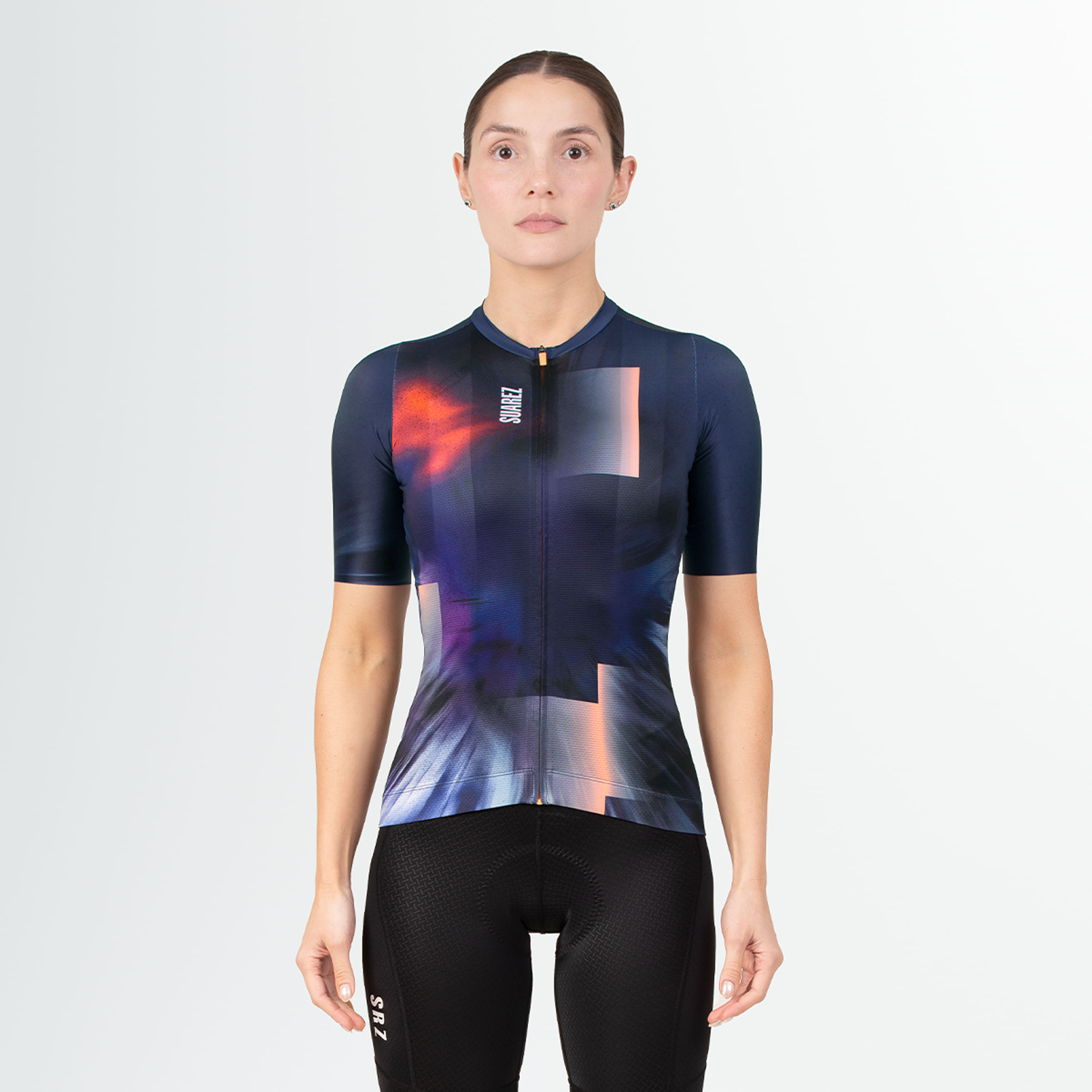 SUAREZ サイクルジャージ UNLIVE black S 女性用 Women's Cycling Jersey Lock Evening Blue 2.4 | Suarez Clothing