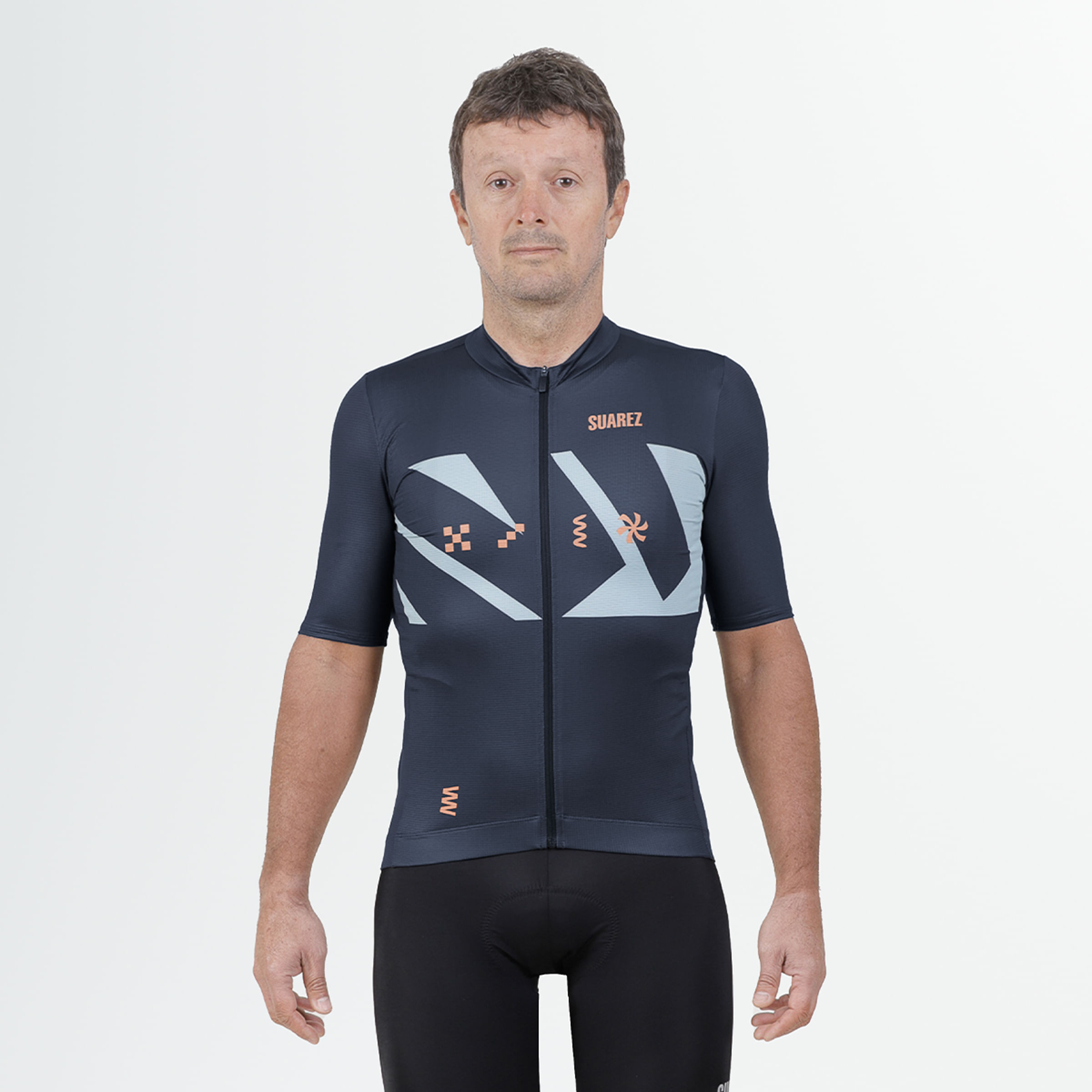 Men's Cycling Jersey Ease Midnight Blue 2.4 | Suarez Clothing